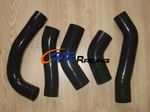 BLACK Silicone Intercooler turbo hose for TOYOTA SUPRA MA70 MK3 7M-GT/7MGTE