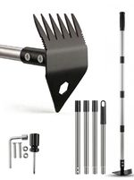 Weed Puller Tool with Long Handle (58IN/150cm) 2-in-1 Gardening Hand Tool