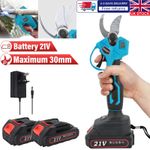Brushless Electric Pruning Shears - 2 Battery Cordless Pruner for Makita