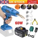 Hot Stapler Car Bumper Fender Welder Gun Plastic Repair For Makita 18v Battery