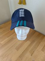 Adidas England Cricket Cap - Navy/Teal (Waitrose Sponsor Era) One Size