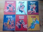 Pin Up Collection- Six Beautifully restored art books-1950's