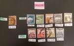 Palestine Stamps Mix 1920s-1930s Off Paper