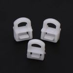 20x Truck Curtain Slider Clips FH FE FM Plastic Fastener Rail Glider Hook