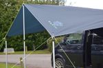 Wild Earth 2.4m x 3m TARP ONLY with 6.5mm keder strip DARK GREY