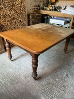 Antique Wooden Extending Dining Table