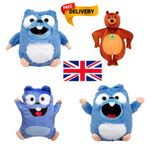 Grizzy and The Lemmings 10" Plush Stuffed Toy 25cm Soft Cartoon Character Series