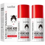 Kojic Acid Serum Strong Brightening Whitening Cream Spots Fine Lines Lighten