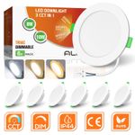 UK Ultra Slim Recessed LED Flat Panel Ceiling Spot Lights Downlights Spotlights