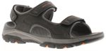 Skechers Mens Walking Sandals Relaxed Fit Tresmen Strap black UK Size