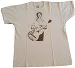 Woody Guthrie T-Shirt THIS MACHINE KILLS FASCISTS Billy Bragg Wilco Mermaid Ave