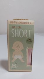 Boody Baby Shorts 3–6 Months | Organic Bamboo | Rose Pink | Pull-On Short