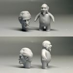 Doctor Who Custom Delgado Master Head & Troll Doll - 1/13 Scale