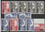 Bahrain 1955 Castle Surcharges Mint/Used (12v)