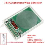 7.83Hz Schumann Waves Frequency Generator Adjustable 0.01Hz~100000Hz Signal Gene