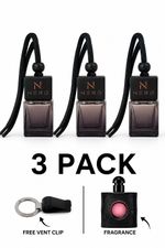 BLACK OPIUM 🔥 3 PACK Car Air Freshener Diffuser + Free Vent Clip Long Lasting