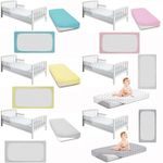 Super Soft Fitted Bed Sheet Cot Jersey Stretchy 100% Cotton Toddler 160x80cm