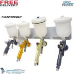 FAST MOVER TOOLS FMT5400 WALL MOUNTED GRAVITY SPRAY GUN HOLDER FOR 7 GUNS