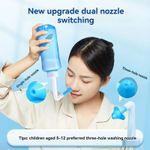 300ml Neti Pot Sinus Rinse Bottle | Nasal Irrigation Kit Nose Wash Cleaner UK