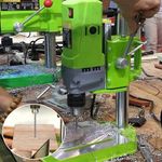 710w Rotary Pillar Drill 5 Speed Heavy Duty Bench Press Drilling Table Stand