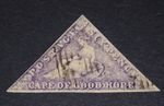 CAPE OF GOOD HOPE SG20 1863 6d Bright Mauve, Fine Used, Cat £550