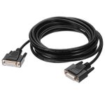 DB15 Serial Cable 28AWG Aluminium Foil Shielded DB15 Female to Female, 16.4 ft