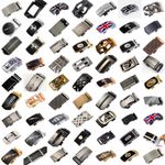 Mens Automatic Sliding Belt Buckle Replacement for Ratchet Leather Belts Q98A