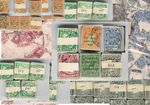 IRELAND 1922-49 DEFINITIVES.Map + Sword..KILOWARE BUNDLEWARE.15000 stamps 4 sale