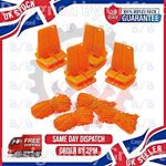 4 CORNER BLOCK 36M LONG BUILDERS BRICK LAYING STRING CORD LINE BRICKIES L SHAPED