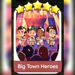 1x Big Town Heroes ⭐⭐⭐⭐⭐⭐ Set 21 :- Mono_Poly_Go Stickers :- Best Service 