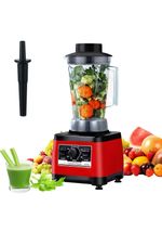 Heavy Duty Professional Blender Peak 2200W Grade Bar Blender For Auction (Red)