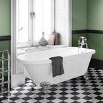 Synergy Cambridge Traditional Single Ended Bath 1780mm - White