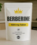 Berberine 1000mg Tablet/Capsules  Support Blood Sugar Supplement vegan