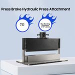 Press Brake Attachment 12" Hydraulic Press Attachment Sheet Metal Folder 90°