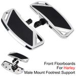 Front Floorboard For Harley Male Mount Sportster XL 883/1200 Rider Footboards