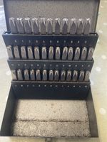 J H SHAND STEEL 6mm Alphabet Letters & Numbers Stamp Set Heavy Duty