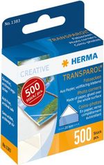 HERMA 1383 Photo Corner (Pack of 500) Clear/White