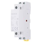 BCH8 Series AC Contactor 25A 2 Pole 2NO 24V Circuit Control DIN Rail Mount