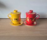 Chinese Porcelain Gaiwan-style Tea Set Tea Cup with Lid