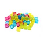 20/40/60 Reusable Ice Cubes Coloured Cold Drinks Freezer Blocks Pitcher Cooler