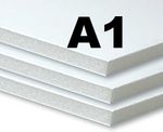 PROTECTAFILE 10 Pack A1, White Foam Board 5mm Thick Crafts Foam Board Sheet Poly