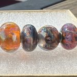 Artisan Made beautiful cosmic charms by Hillary Lawson of Soleil Beads. 5 pc lot