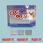 NEW Cosclay Sculpt for Sculptors and Model Makers - Flexible After Curing Clay
