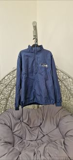 NFL Seattle Seahawks Blue Jacket - Used Condition With Defects - Large/XL