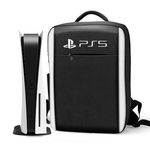 Protective Travel Case With Shoulder Strap For PlayStation 5 PS5 Game Console