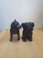 Pug Dog Animals Wilko Statues House Decor Black