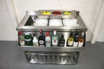 Stainless Steel 1000mm Insulated Ice Well Cocktail Station