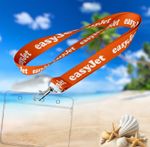 easyJet Lanyard with ID Card Wallet | Travel Card Holder | Holiday | Crew