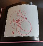 RAYE GENESIS SIGNED DELUXE PHOTOBOOK & LIMITED EDITION YELLOW 7"..1000 ONLY