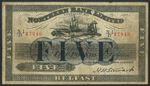 Northern Ireland, Northern Bank Ltd., 5 pounds, 6th May 1929, H.H. Stewart (T...